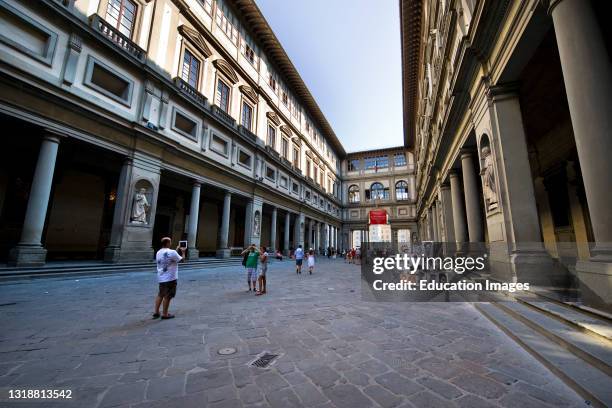 Galleria degli uffizi. Florence. Italy.