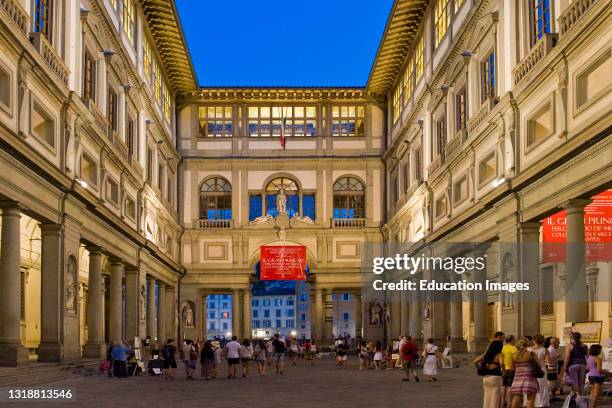 Galleria degli uffizi. Florence. Italy.