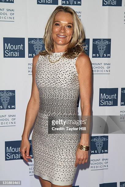 Dr. Eva Andersson-Dubin attends the opening of Dubin Breast Center at the Tisch Cancer Institute at Mount Sinai Hospital on April 6, 2011 in New York...