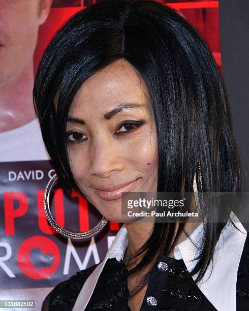 Actress Bai Ling arrives at "The Putt Putt Syndrome" premiere at The Culver Plaza Theaters on June 3, 2011 in Los Angeles, California.