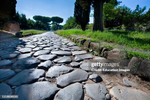 Via Appia Antica. Rome. Lazio. Italy.