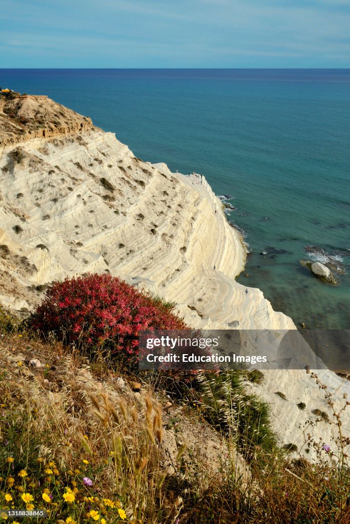 Realmonte Scala Dei Turchi. Realmonte. Sicily. News Photo - Getty Images