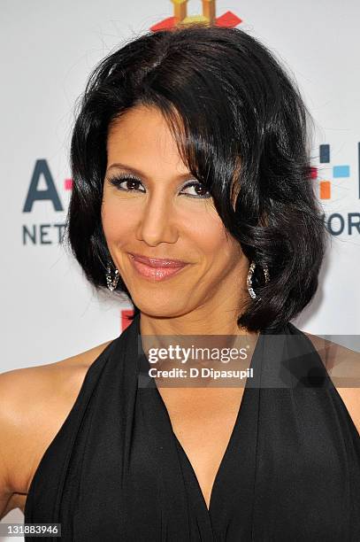 Wendy Davis attends the 2011 A&E Television Networks Upfront Presentation at the IAC Building on May 4, 2011 in New York City.