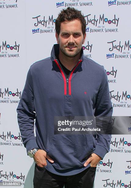 Houston Texan Quarterback Matt Leinart arrives at the "Judy Moody And The NOT Bummer Summer" Los Angeles premiere at ArcLight Hollywood on June 4,...