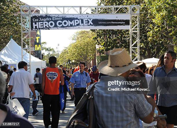 General view of atmosphere at day 2 of the 16th Annual Los Angeles Times Festival of Books held at USC on May 1, 2011 in Los Angeles, California.