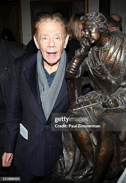 Jerry Stiller attends the 2011 Players Foundation for Theatre Education Hall of Fame Inductions at The Players Club on May 1, 2011 in New York City.