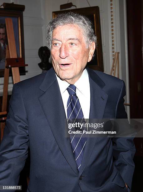 Tony Bennett attends the 2011 Players Foundation for Theatre Education Hall of Fame Inductions at The Players Club on May 1, 2011 in New York City.