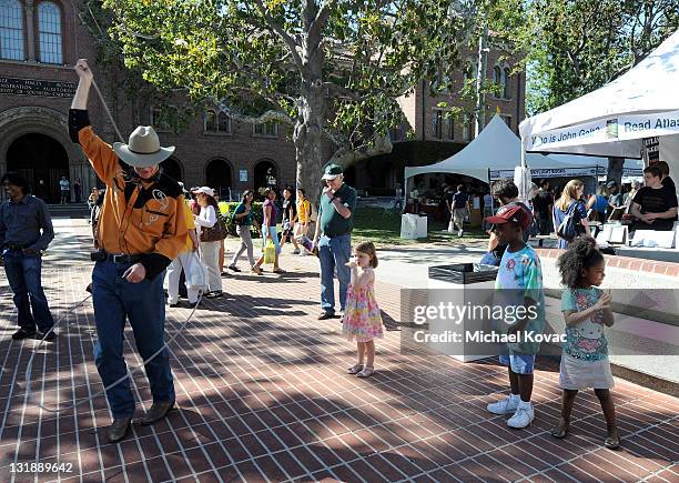 General view of atmosphere at day 2 of the 16th Annual Los Angeles Times Festival of Books held at USC on May 1, 2011 in Los Angeles, California.