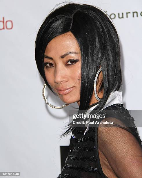 Actress Bai Ling arrives at "The Putt Putt Syndrome" premiere at The Culver Plaza Theaters on June 3, 2011 in Los Angeles, California.