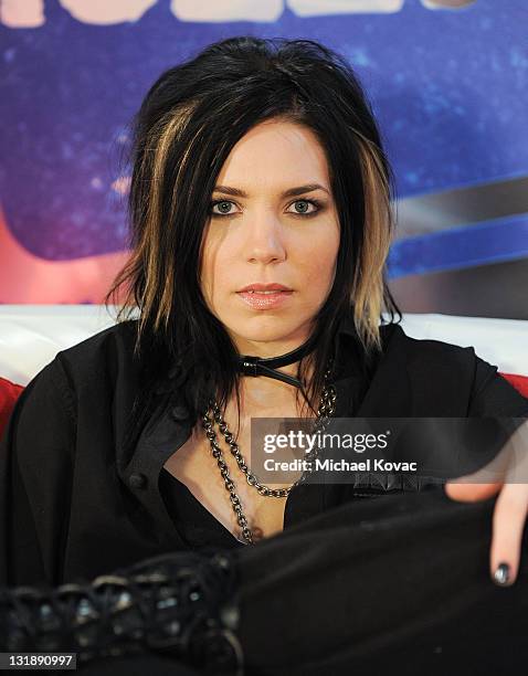 Musician Skylar Grey visits YoungHollywood.com at Young Hollywood Studio on June 13, 2011 in Los Angeles, California.