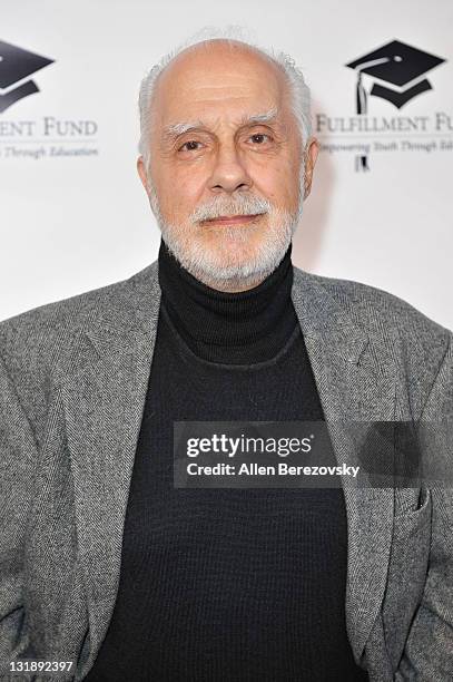 Composer Oscar Castro-Neves arrives at the Fulfillment Fund's 4th annual 'The Songs Of Our Lives' benefit concert at Wadsworth Theater on June 13,...