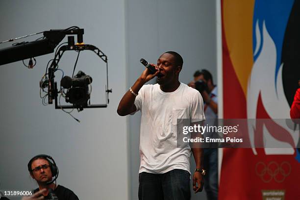 Dizzee Rascal 2012 114 Coca Cola Launches London 2012 Olympic Torch Relay Nomination ...
