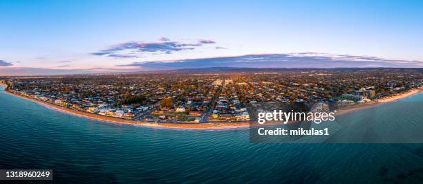 布賴頓海灘， 阿德萊德西澳大利亞州 - 澳洲南部 個照片及圖片檔