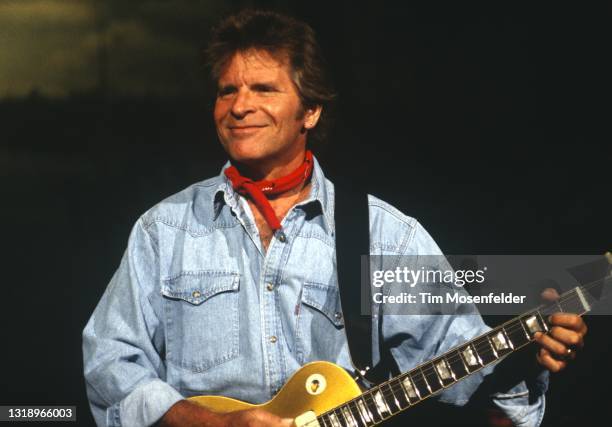 John Fogerty performs at Shoreline Amphitheatre on August 17, 1997 in Mountain View, California.