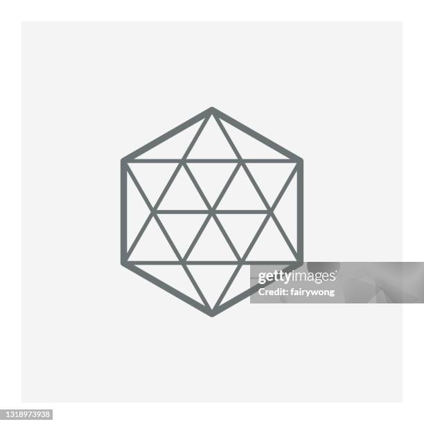 gem vector icon - sapphire ring stock illustrations