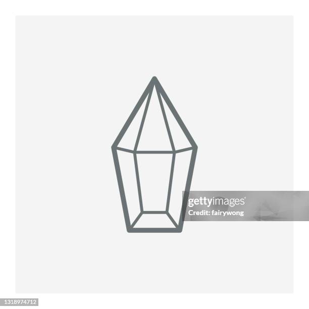 gem vector icon - ruby isolated stock illustrations