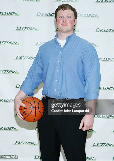 Walt Arnett attends the Excedrin What's Your Headache? Contest sports charity launch>> at Chelsea Piers Sports Center on June 15, 2011 in New York...