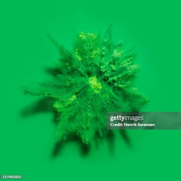 explosion of colored powder - exploding paint stock pictures, royalty-free photos & images