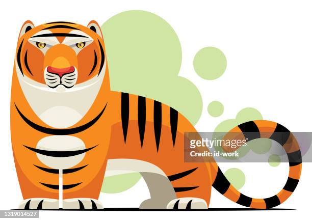 老虎字元 - animal macho 幅插畫檔、美工圖案、卡通及圖標