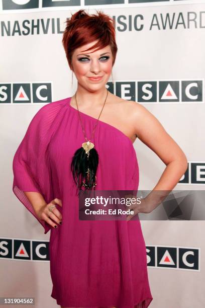 Lacey Brown attends the 2011 SESAC Nashville Music Awards at The Pinnacle at Symphony Place on November 7, 2011 in Nashville, Tennessee.