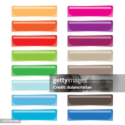 Multicolored Rectangular Menu Buttons High-Res Vector Graphic - Getty ...