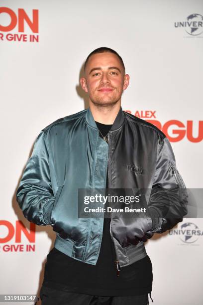 Dermot Kennedy attends the premiere screening of "Sir Alex Ferguson: Never Give In" at the iconic Old Trafford on May 20, 2021 in Manchester, England.