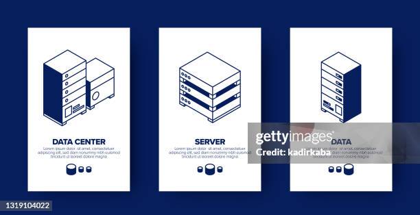 289 Isometric Database Icon High Res Illustrations - Getty Images