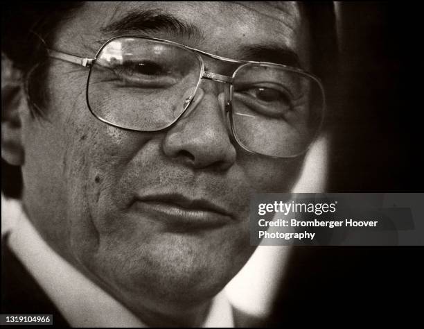 Close-up of American politician US Representative Norman Mineta, San Jose, California, 1980.