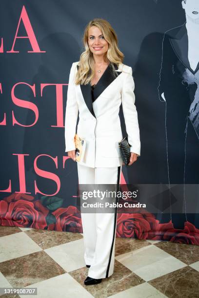 Carla Goyanes attends 'La Estilista' presentation at Wellington Hotel on May 20, 2021 in Madrid, Spain.