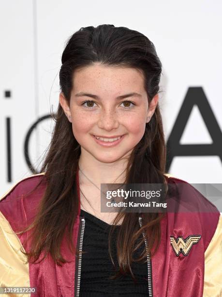 Lilly Aspell attends the "Wonder Woman 1984" special screening at Honourable Artillery Company on May 20, 2021 in London, England.