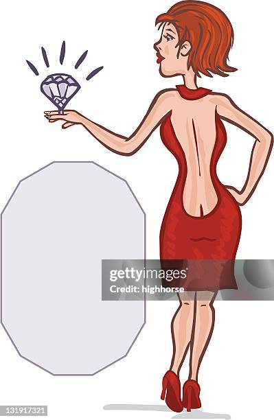 tit for tat - bachelorette stock illustrations