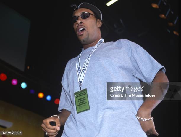Redman performs during KMEL Summer Jam at Concord Pavilion on August 9, 1997 in Concord, California.