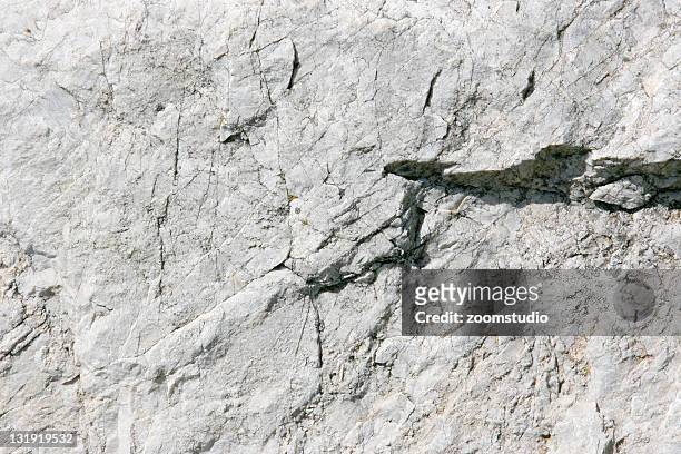 close-up detailed photo of a light gray stone background - stone material stockfoto's en -beelden