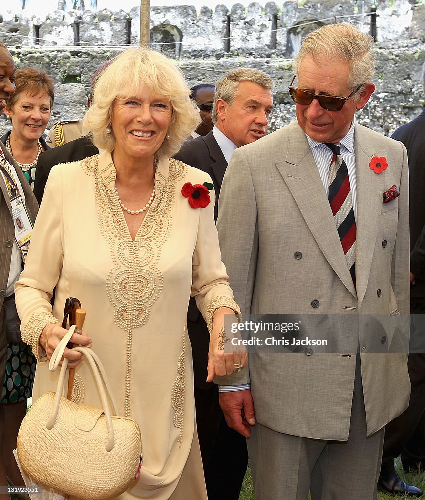 Camilla, Duchess of Cornwall and Prince Charles Visit Tanzania - Day 3