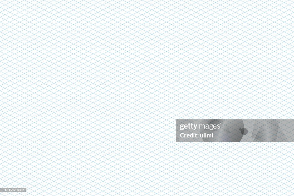 Geometric Vector Pattern Using Isometric Paper Isometric Graph Paper High-Res Vector Graphic - Getty Images