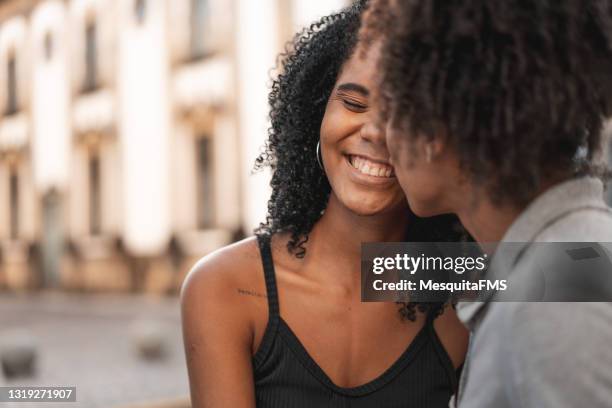 portrait of passionate lesbian couple - photos of lesbians kissing stock pictures, royalty-free photos & images