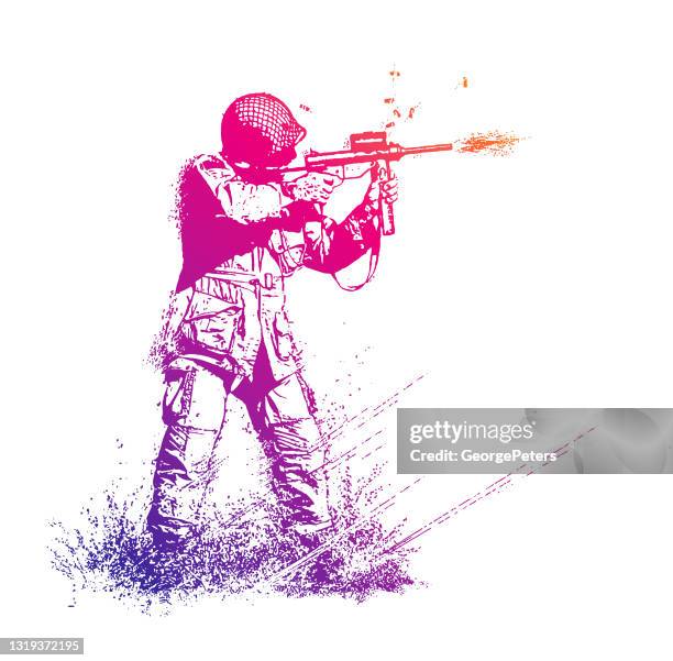 Pointing Machine Gun Photos and Premium High Res Pictures - Getty Images