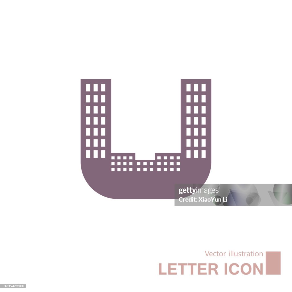 Vector drawn English alphabet creative idea.
