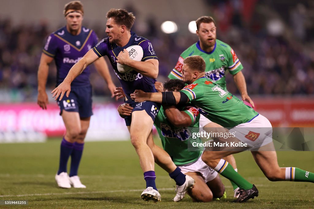 NRL Rd 11 - Raiders v Storm