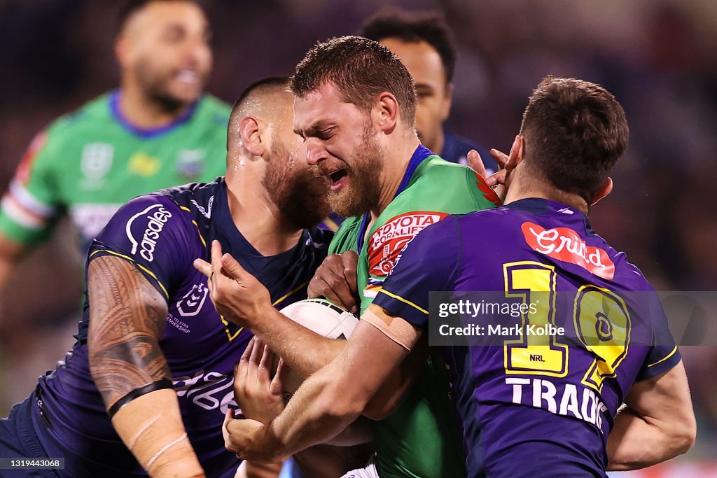 NRL Rd 11 - Raiders v Storm