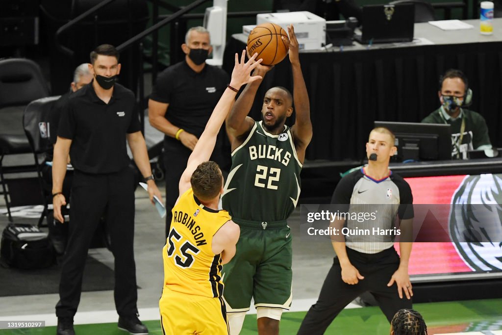 Miami Heat v Milwaukee Bucks - Game One