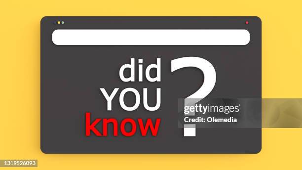 did you know? - did you know stock pictures, royalty-free photos & images