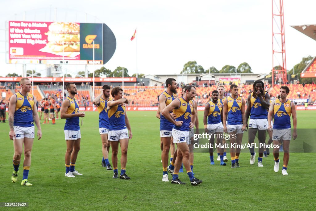 AFL Rd 10 - GWS v West Coast