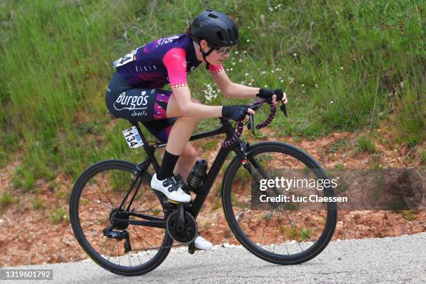 Nicole Hanselmann of Switzerland and Team Burgos Alimenta Women Cycling Sport during the 6th Vuelta A Burgos Feminas 2021, Stage 4 a 121,6km stage...
