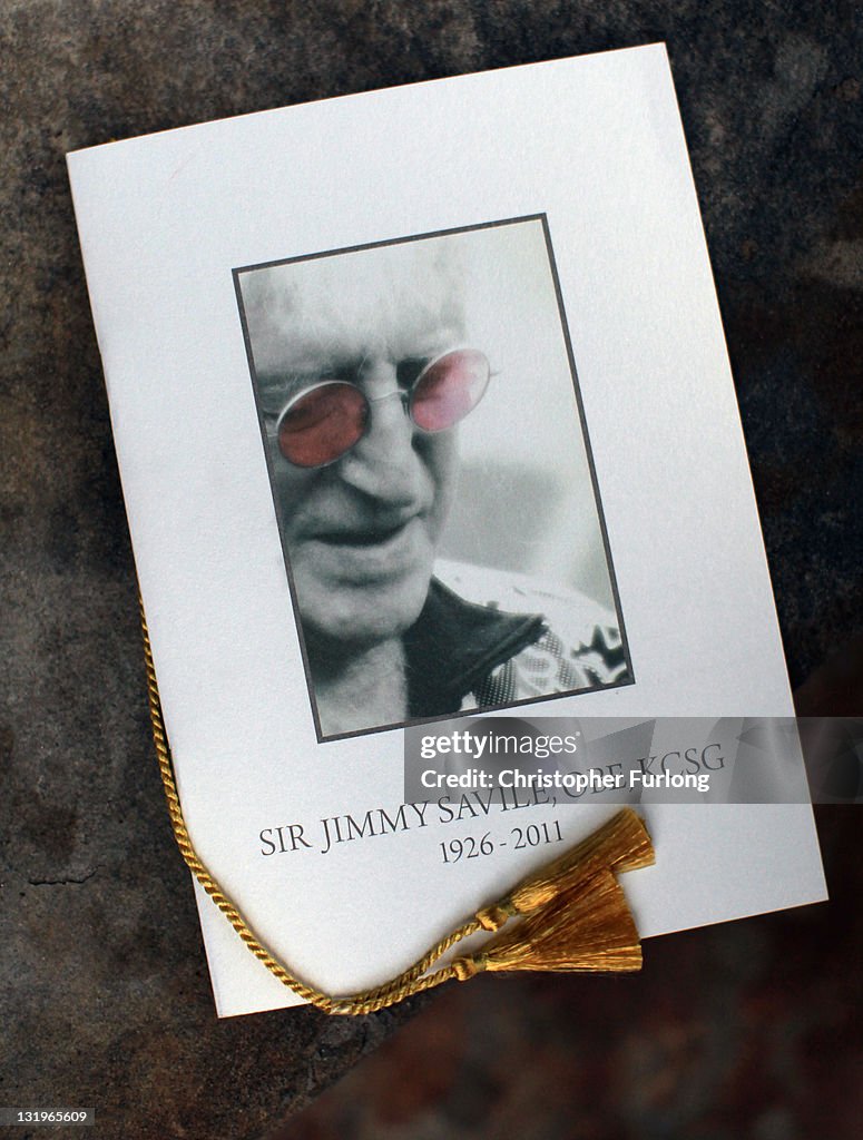 The Funeral Of Sir Jimmy Savile