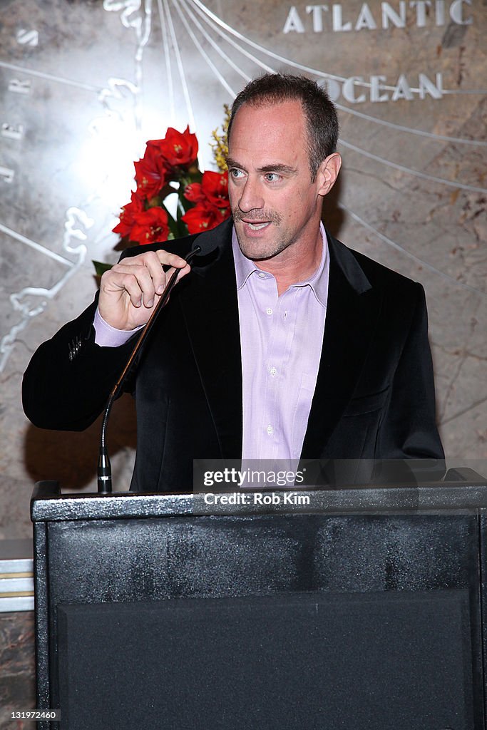 Chris Meloni Lights The Empire State Building For Only Make Believe