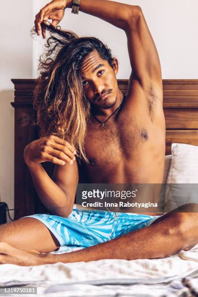 1,967 Handsome Man Long Hair Photos and Premium High Res Pictures - Getty  Images