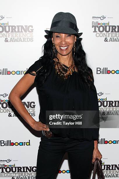 Former MTV VJ "Downtown" Julie Brown attends the 2011 Billboard Magazine Touring Conference: "Road Cases: Artist Development With Amos Lee" at The...