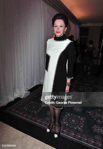 Barbara Amiel attends the 2011 Scotiabank Giller Prize at the Four Seasons Hotel on November 8, 2011 in Toronto, Canada.