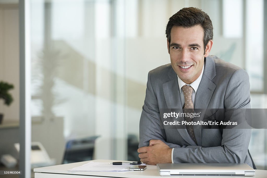 Male executive, portrait